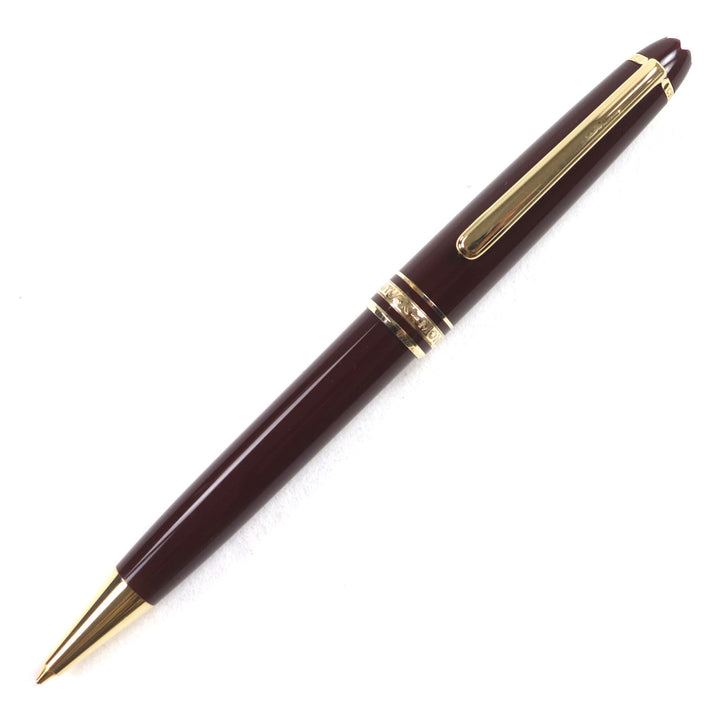 美品▼MONTBLANC モンブラン マイスターシュテュック クラシック ホワイトスター ツイスト シャープペンシル ボルドー ドイツ製