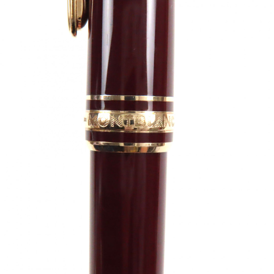 美品▼MONTBLANC モンブラン マイスターシュテュック クラシック ホワイトスター ツイスト シャープペンシル ボルドー ドイツ製
