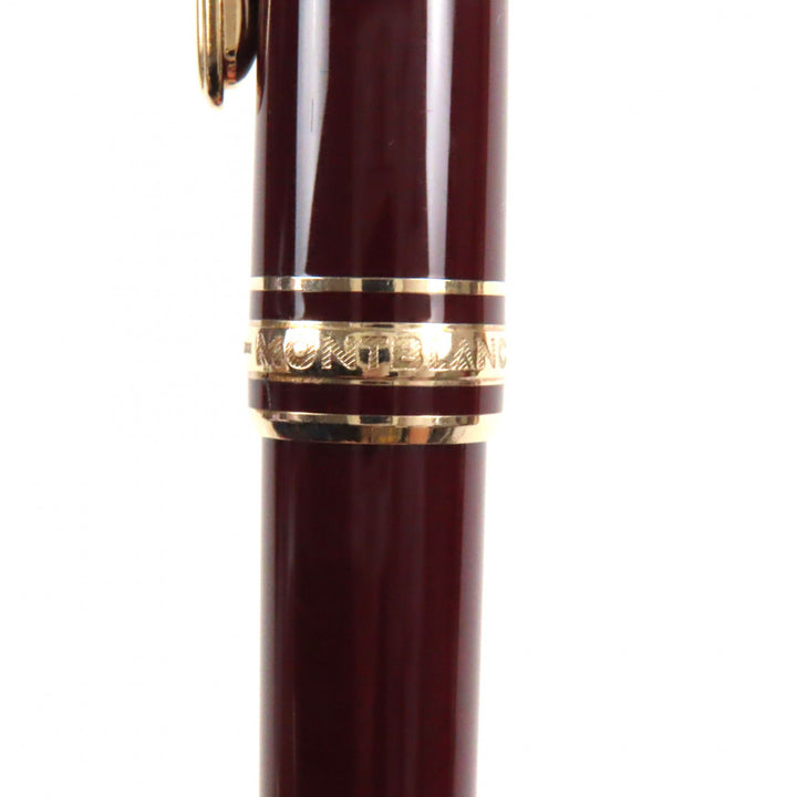 美品▼MONTBLANC モンブラン マイスターシュテュック クラシック ホワイトスター ツイスト シャープペンシル ボルドー ドイツ製