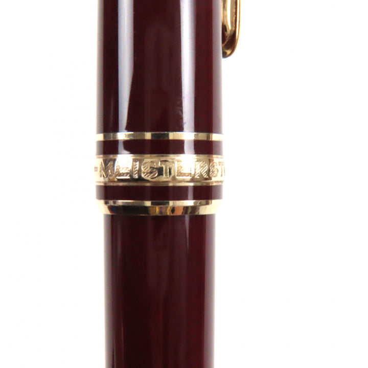 美品▼MONTBLANC モンブラン マイスターシュテュック クラシック ホワイトスター ツイスト シャープペンシル ボルドー ドイツ製