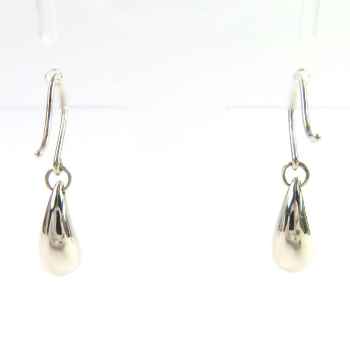 美品△TIFFANY&amp;Co. ティファニー エルサペレッティ ティアドロップ ピアス アクセサリー SV925 両耳用 フック シルバー 重量3.76g