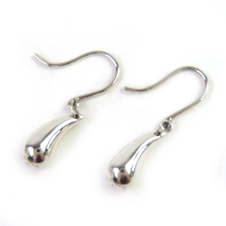 美品△TIFFANY&amp;Co. ティファニー エルサペレッティ ティアドロップ ピアス アクセサリー SV925 両耳用 フック シルバー 重量3.76g