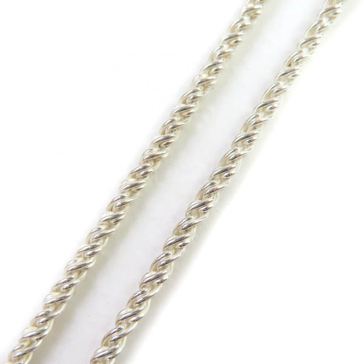 極美品★TIFFANY&amp;Co. ティファニー 925 750 ハート パズル ネックレス ペンダント シルバー ゴールド 箱・保存袋付 総重量22.9g