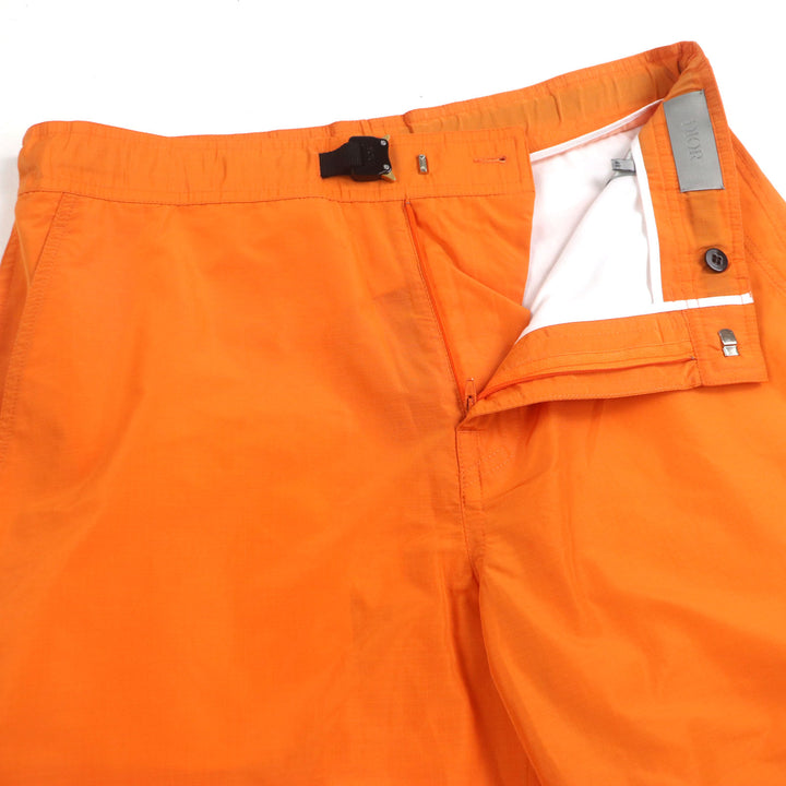 極美品▼DIOR ディオール オム 293C179A4717 ローラーコースター バックル バニューダパンツ ハーフパンツ オレンジ 48 正規品 メンズ
