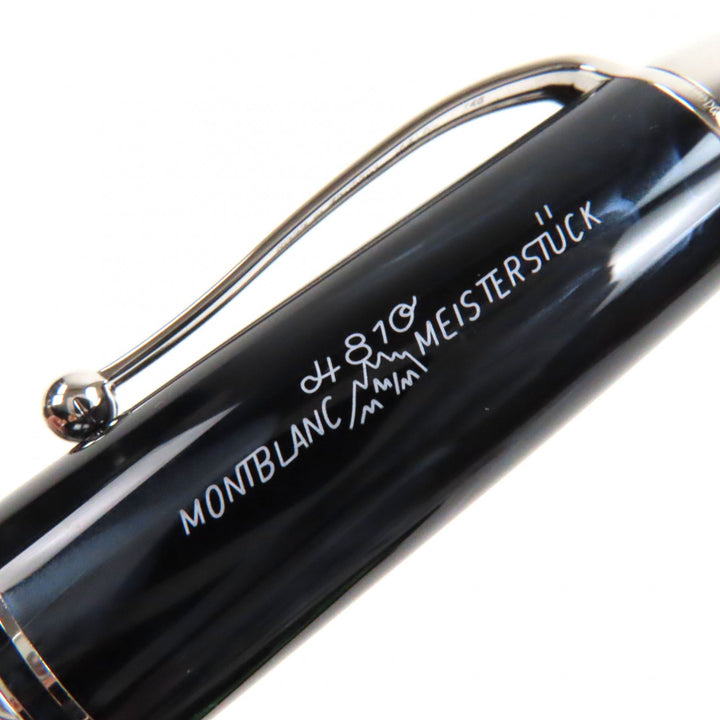 未使用品▼モンブラン マイスターシュテュック 149 オリジン コレクション 18K Mニブ 100周年記念 万年筆 ブラック シルバー ドイツ製
