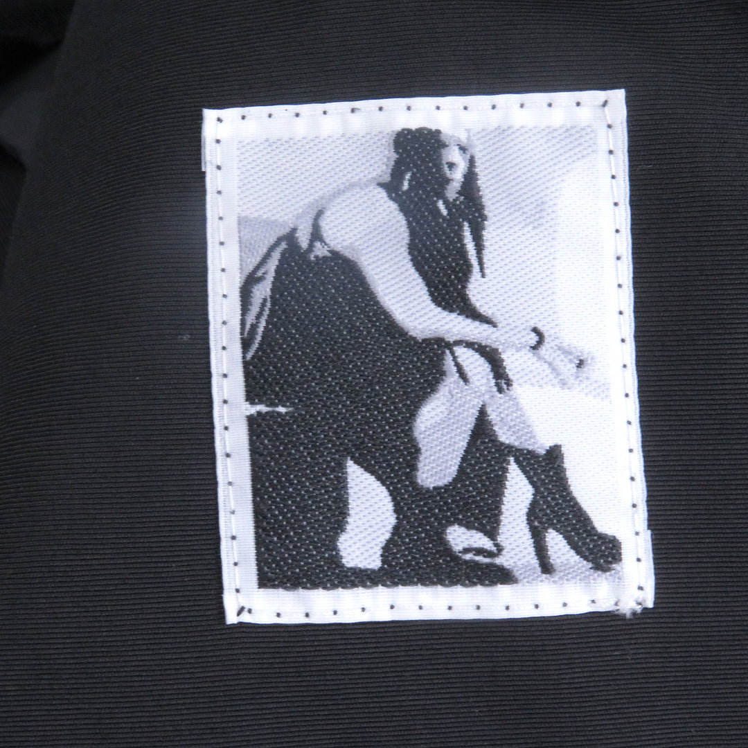 美品□RICK OWENS DRKSHDW リックオウエンス ダークシャドウ 22AW JUMBO FLIGHT 中綿 ボンバージャケット ブルゾン ブラック S メンズ