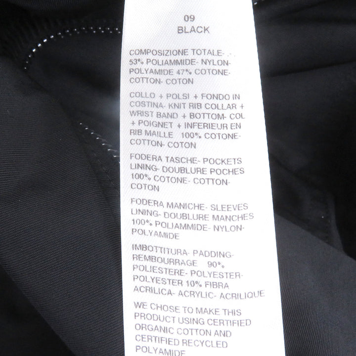 美品□RICK OWENS DRKSHDW リックオウエンス ダークシャドウ 22AW JUMBO FLIGHT 中綿 ボンバージャケット ブルゾン ブラック S メンズ