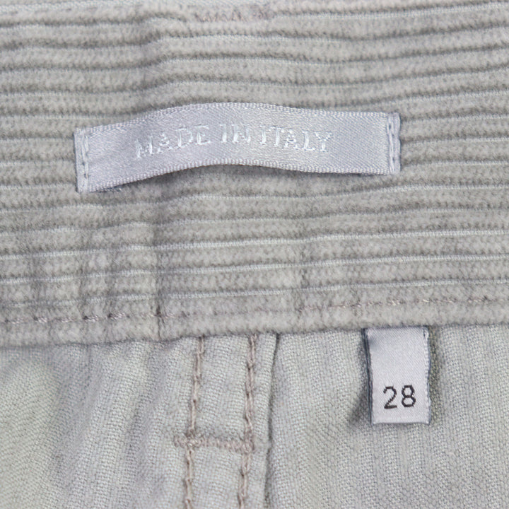 美品○Christian Dior クリスチャンディオール 313D014B5707 couture ロゴボタン コーデュロイパンツ 28 正規品