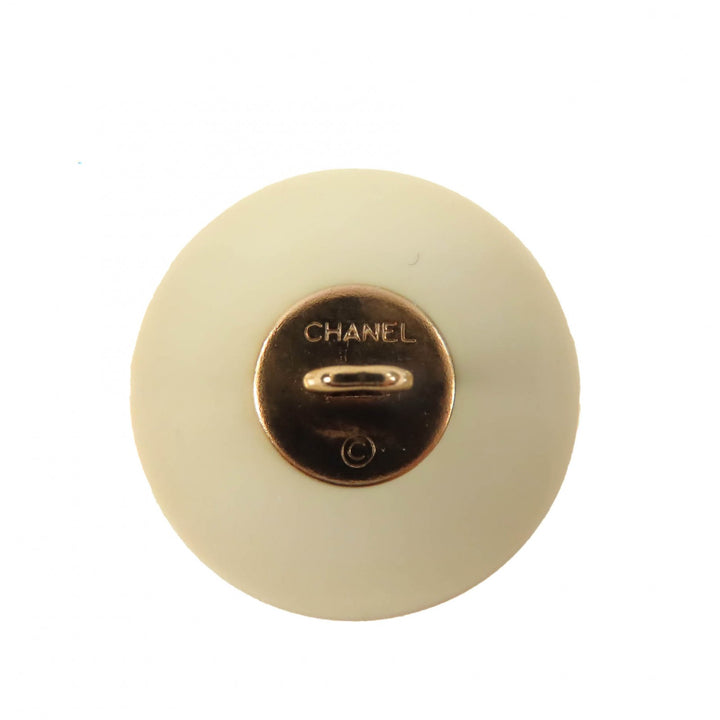 美品◇CHANEL シャネル ヴィンテージ ココマーク金具付き ボタン 大5個 小9個 計14点セット ベージュ ゴールド レディース