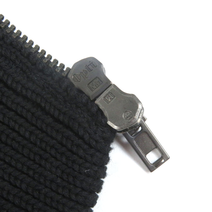 極美品□Maison Margiela 14 メゾンマルジェラ14 30HA061814520 ドライバーズニットベスト ブラック S イタリア製 正規品 メンズ