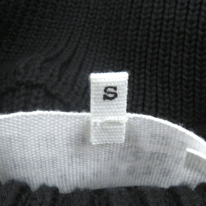 極美品□Maison Margiela 14 メゾンマルジェラ14 30HA061814520 ドライバーズニットベスト ブラック S イタリア製 正規品 メンズ