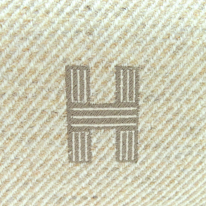 未使用品△HERMES エルメス ブリッド ア ブラック PM オ カレ ウール100% セーグル シルバー金具 セリエボタン ハンドバッグ ポーチ 仏製