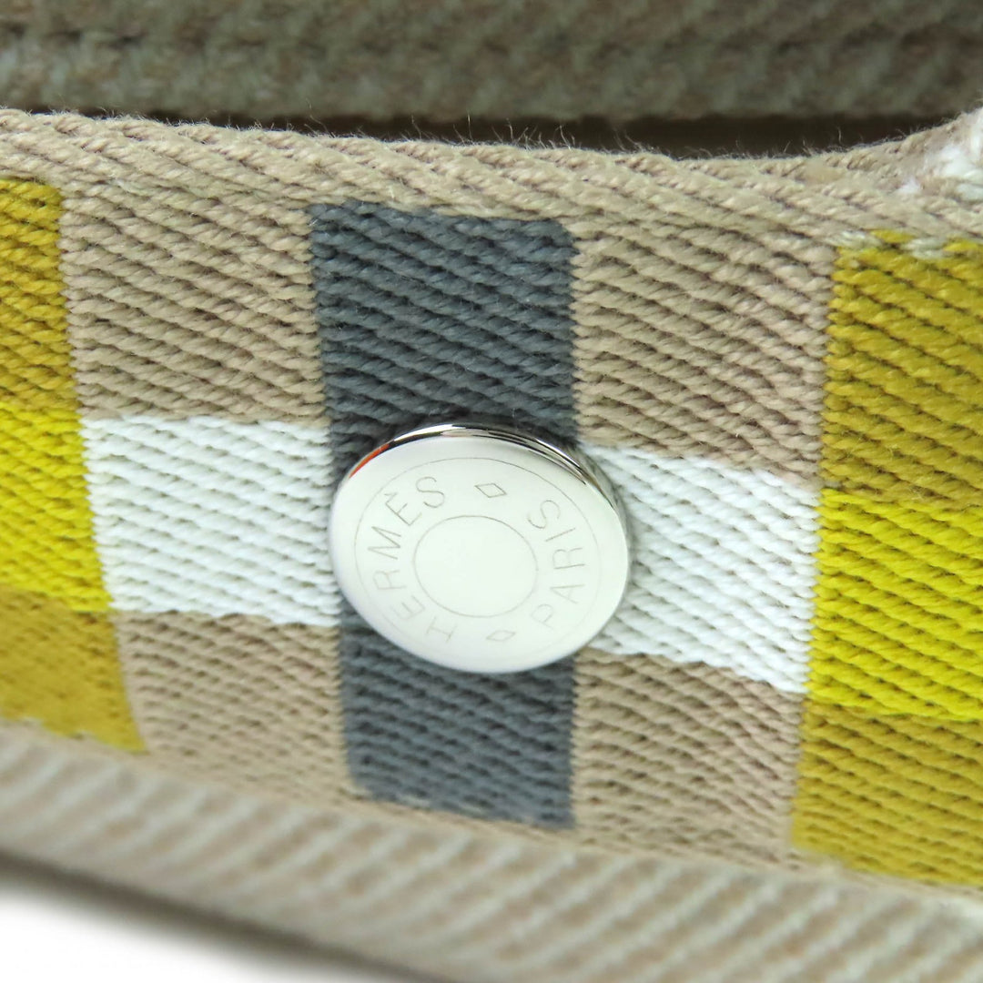 未使用品△HERMES エルメス ブリッド ア ブラック PM オ カレ ウール100% セーグル シルバー金具 セリエボタン ハンドバッグ ポーチ 仏製