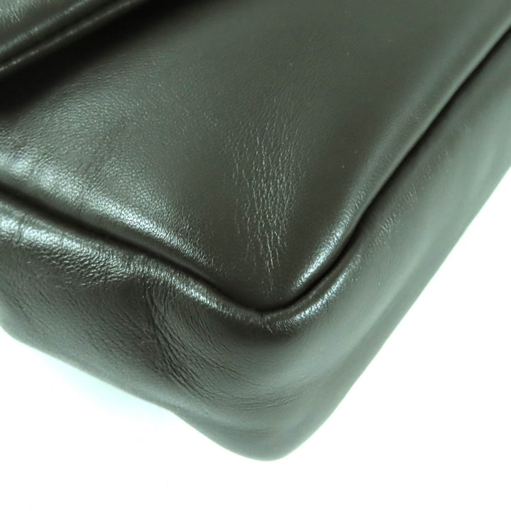 未使用品★SAINT LAURENT PARIS サンローランパリ 734153 カリプソ ライトムスク ラムスキン チェーンショルダーバッグ 定価456500円