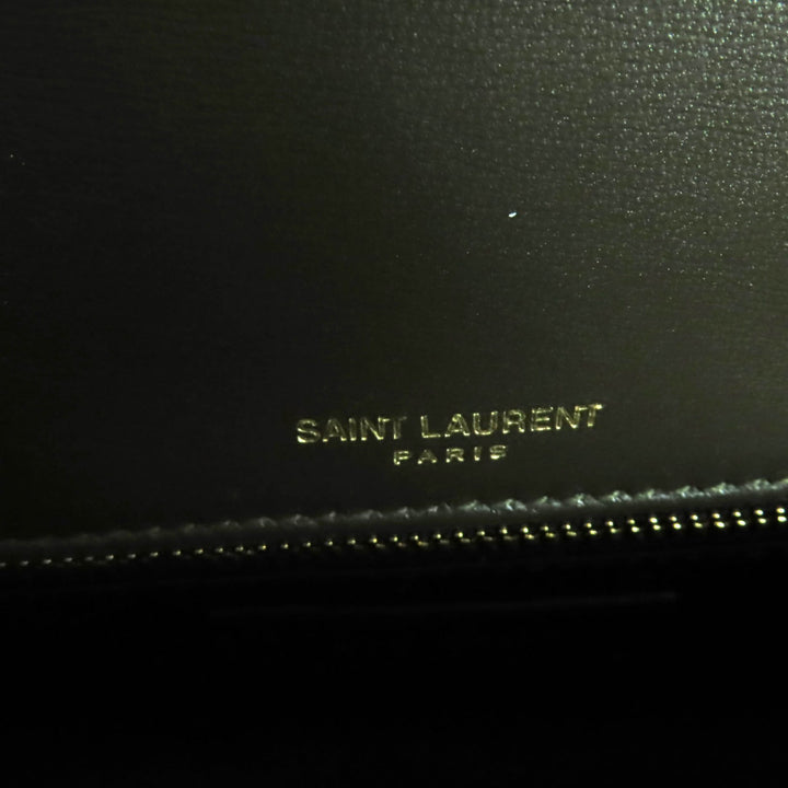 未使用品★SAINT LAURENT PARIS サンローランパリ 734153 カリプソ ライトムスク ラムスキン チェーンショルダーバッグ 定価456500円
