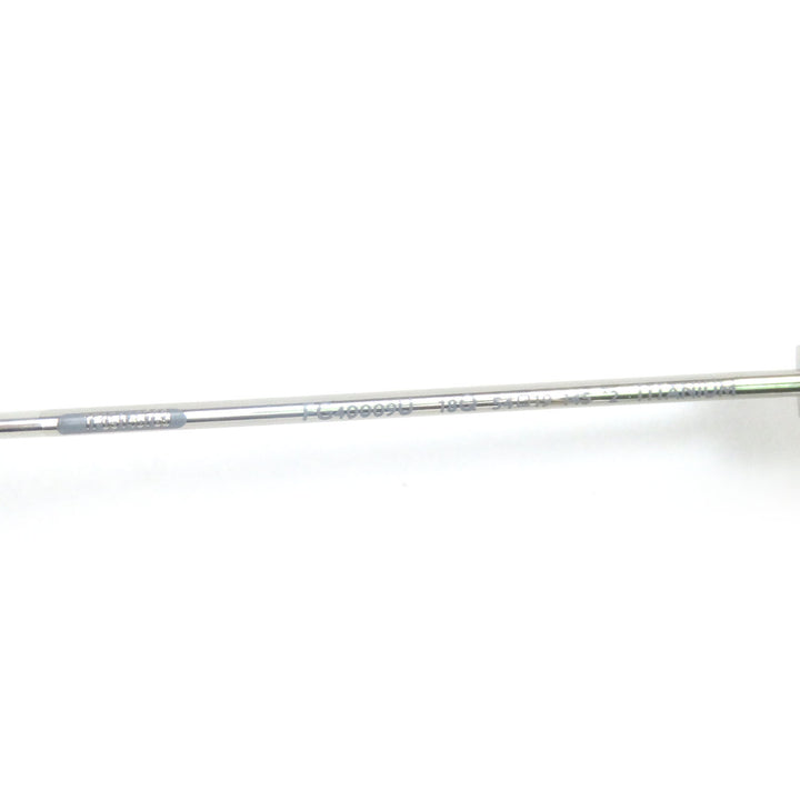 極美品□FRED フレッド FG40009U チタニウム サングラス アイウェア シルバー グリーンレンズ 54□19-145 日本製 メンズ オススメ