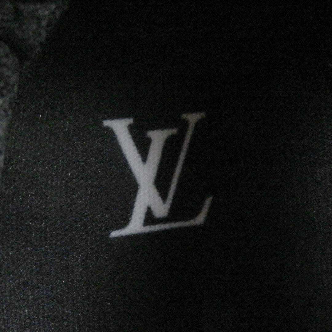 未使用品□LOUIS VUITTON ルイヴィトン 2022年製 1AA3A8 LV タティックライン ローカットスニーカー イエロー シルバー 7.5 イタリア製