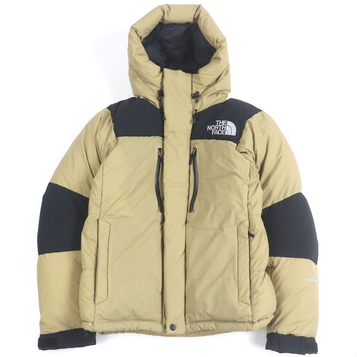 美品□THE NORTH FACE ザ・ノースフェイス ND91840 Baltro Light Jacket WINDSTOPPER ダウンジャケット ベージュ S 正規品 メンズ