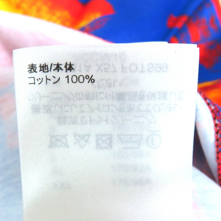 極美品△LOUIS VUITTON ルイヴィトン 23SS コットン100％ シティプリント LVチェーン クルーネック 半袖Ｔシャツ L イタリア製 正規品