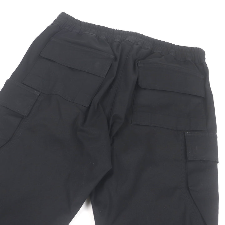 美品□Rick Owens リックオウエンス 23SS RU01C4337 マストドンメガカーゴロングパンツ ブラック 48 イタリア製 正規品 メンズ オススメ