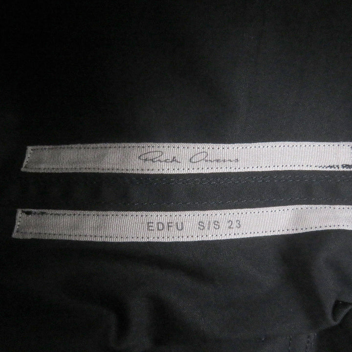 美品□Rick Owens リックオウエンス 23SS RU01C4337 マストドンメガカーゴロングパンツ ブラック 48 イタリア製 正規品 メンズ オススメ