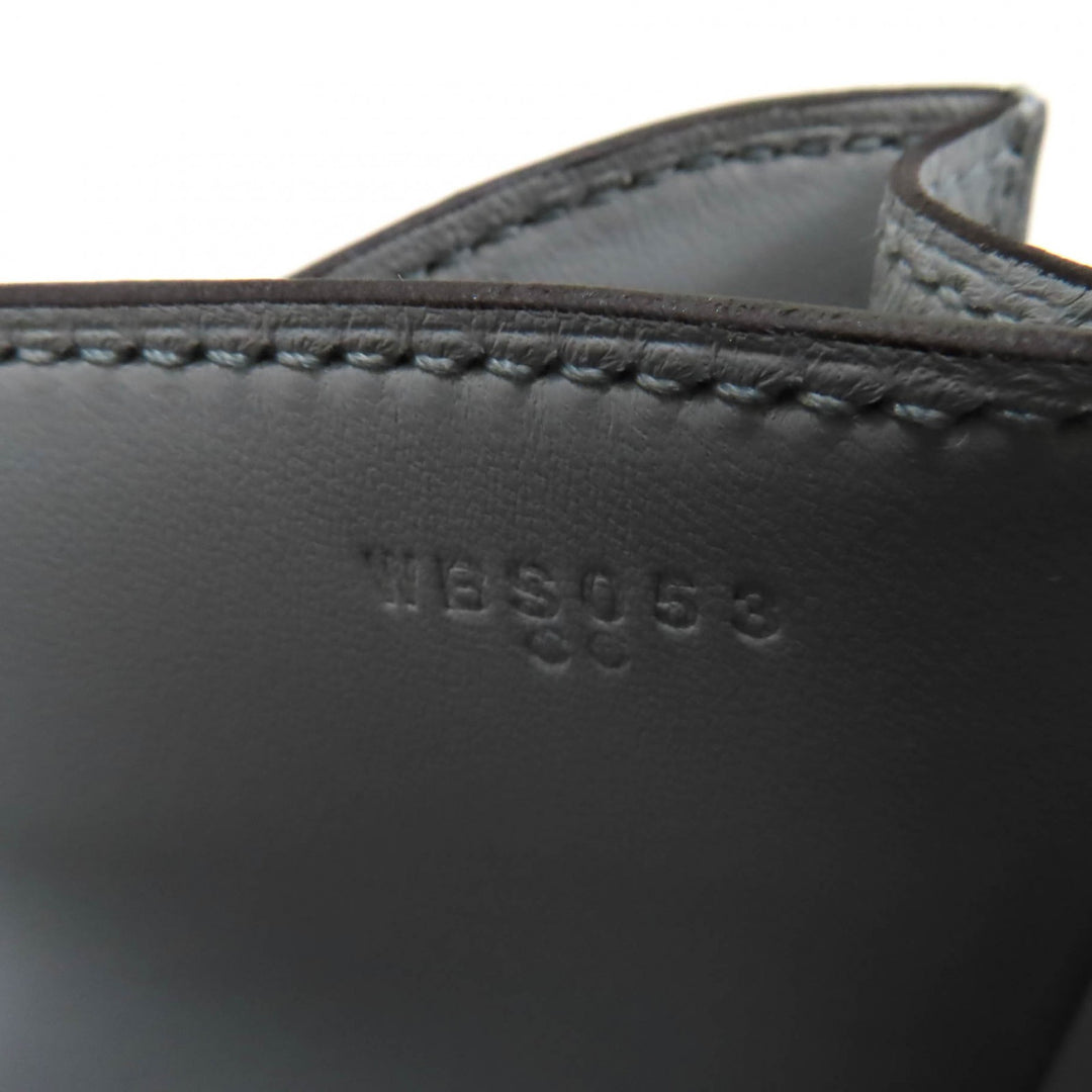 未使用品☆HERMES エルメス コンスタンス 3ミニ ミロワール ヴォーエプソン ブルーグラシエ ゴールド金具 ショルダーバッグ W刻印 仏製