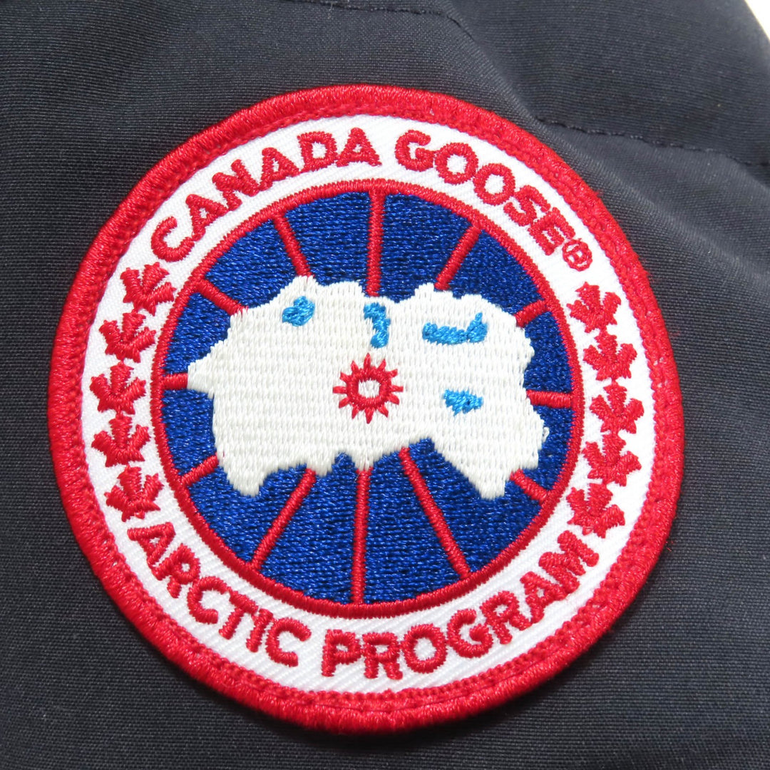 良品◇CANADA GOOSE カナダグース 2302JL MACKENZIE PARKA マッケンジー パーカ フード・ファー・ロゴワッペン付 ダウンコート S 正規品