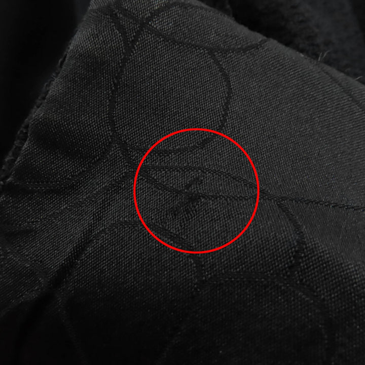 美品☆CHANEL シャネル 02P P19666V11211 ウール ココマーク ZIP ジャケット ブラック 42 希少サイズ フランス製 正規品 レディース