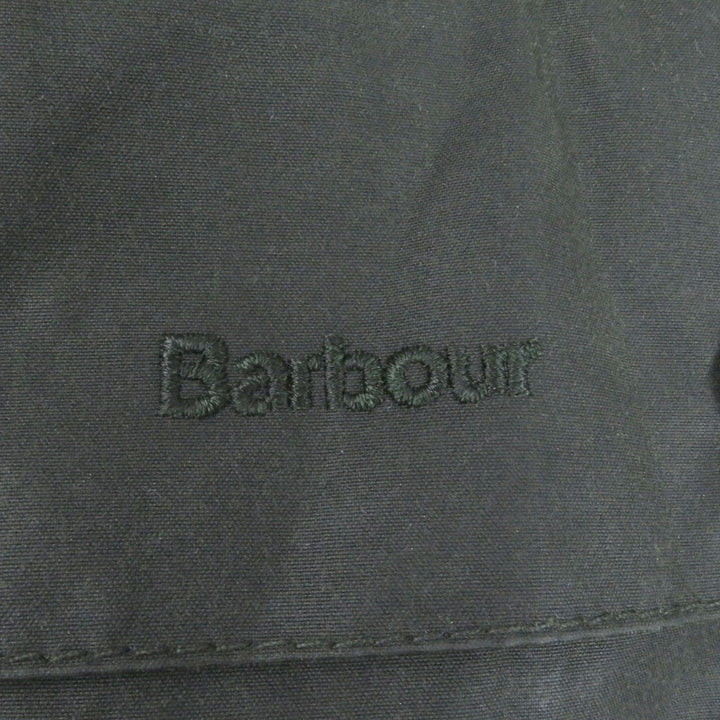 美品□Barbour バブアー 21AW MWX0008SG91 BORDER WAX JACKET 襟コーデュロイ オイルドジャケット カーキ 36 英国製 正規品　メンズ
