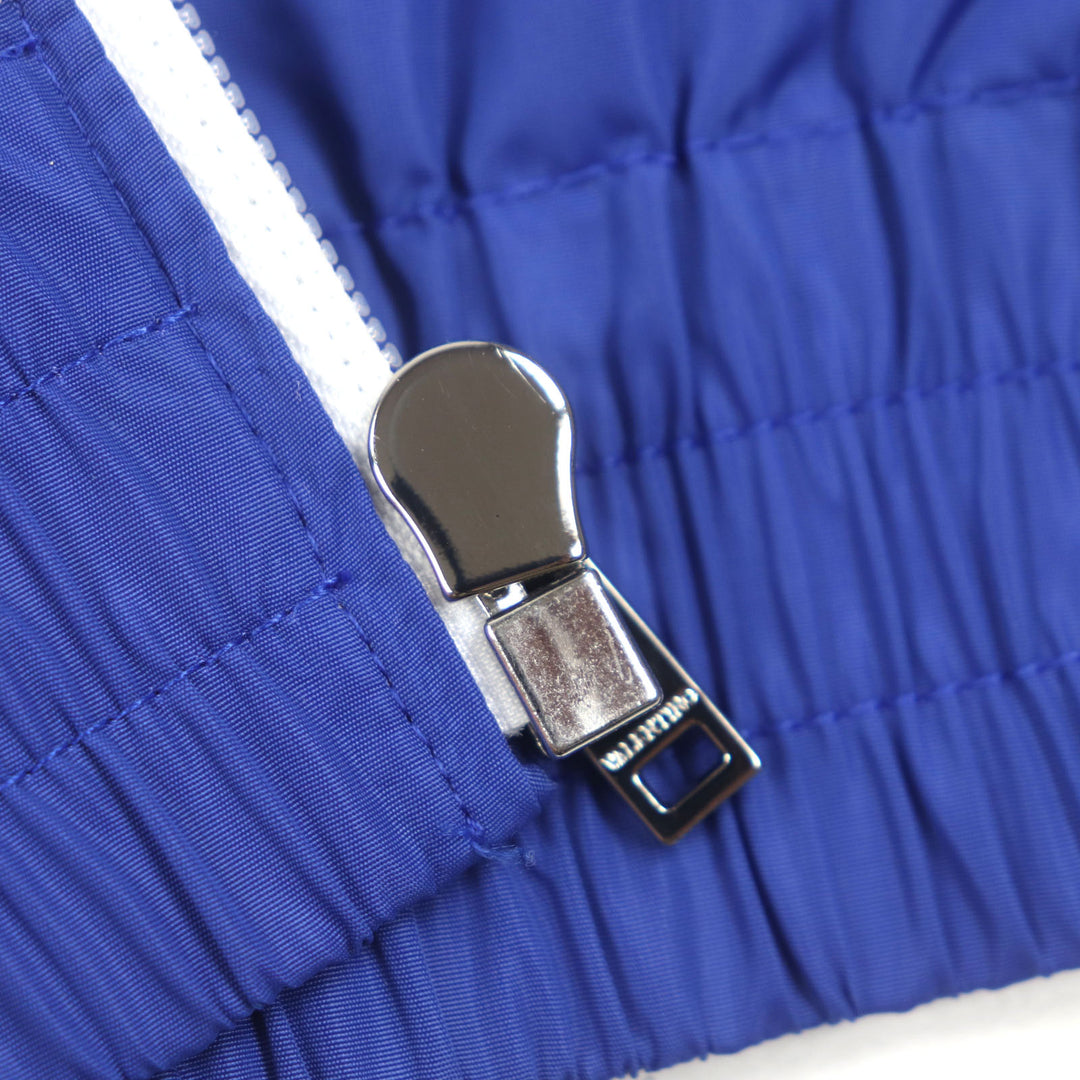 未使用品▼VALENTINO ヴァレンティノ 1V3CIL958LF Vロゴシグネチャー ZIPUP ブルゾン ナイロンジャケット ブルー 44 正規品 メンズ