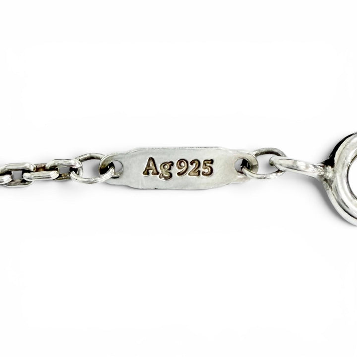 美品△TIFFANY&amp;Co. ティファニー ハードウェア フレッシュ ウォーター パール リンク ペンダント ネックレス AG925 シルバー 重量5.3g