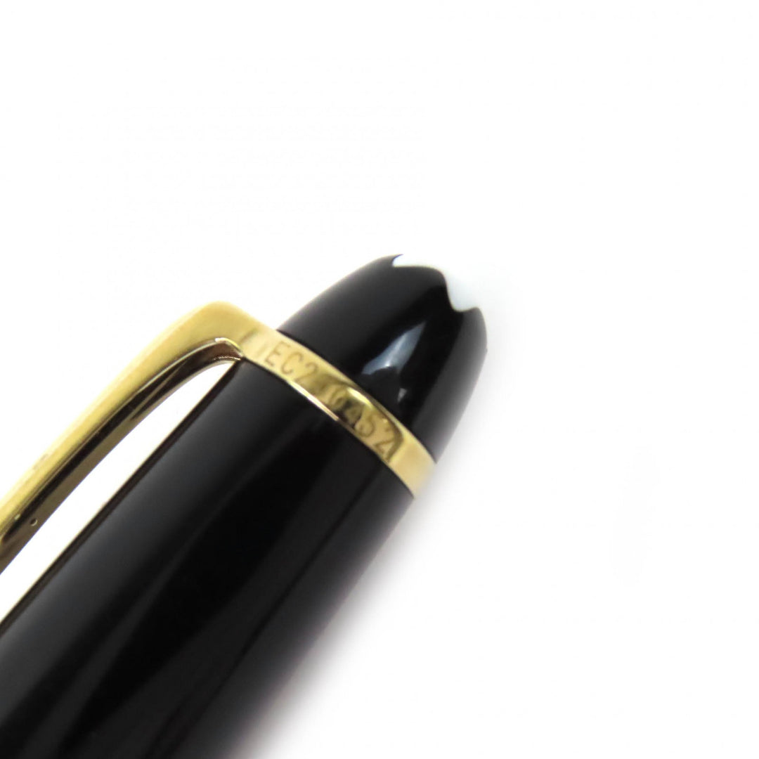 良品△MONTBLANC モンブラン マイスターシュテュック クラシック ペン先14K Ｍニブ ホワイトスター 万年筆 ブラック ゴールド ドイツ製