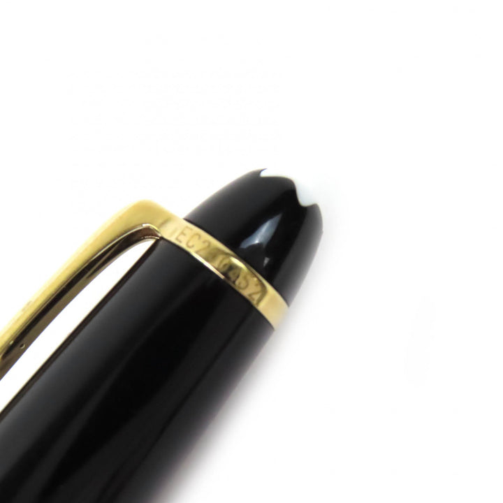 良品△MONTBLANC モンブラン マイスターシュテュック クラシック ペン先14K Ｍニブ ホワイトスター 万年筆 ブラック ゴールド ドイツ製
