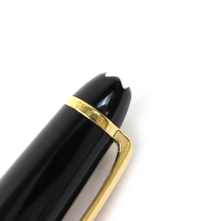 良品△MONTBLANC モンブラン マイスターシュテュック クラシック ペン先14K Ｍニブ ホワイトスター 万年筆 ブラック ゴールド ドイツ製