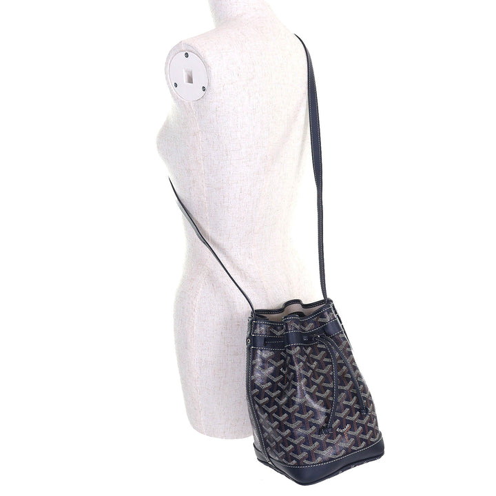 未使用品△GOYARD ゴヤール PEFLOTPMLTY12CL12P プティフロ バケットバッグ ゴヤールディンキャンバス 巾着 2WAY ショルダーバッグ