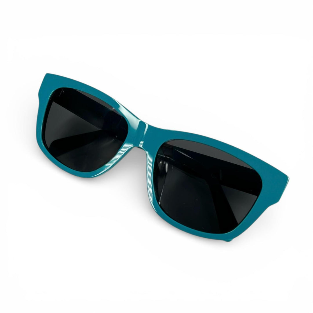 美品▲CELINE セリーヌ CL40249U MONOCHROMES モノクローム スクエア ウェリントンシェイプ サングラス 55□17 145 レディース