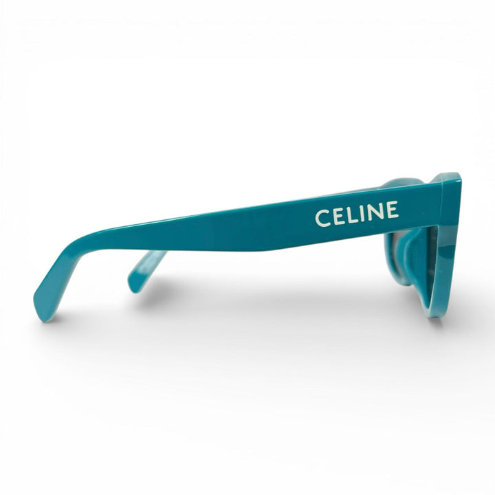 美品▲CELINE セリーヌ CL40249U MONOCHROMES モノクローム スクエア ウェリントンシェイプ サングラス 55□17 145 レディース