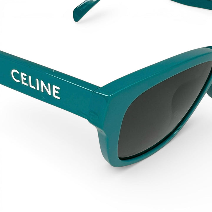美品▲CELINE セリーヌ CL40249U MONOCHROMES モノクローム スクエア ウェリントンシェイプ サングラス 55□17 145 レディース