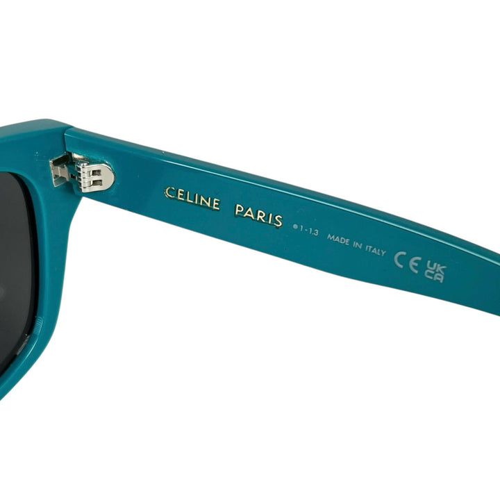 美品▲CELINE セリーヌ CL40249U MONOCHROMES モノクローム スクエア ウェリントンシェイプ サングラス 55□17 145 レディース