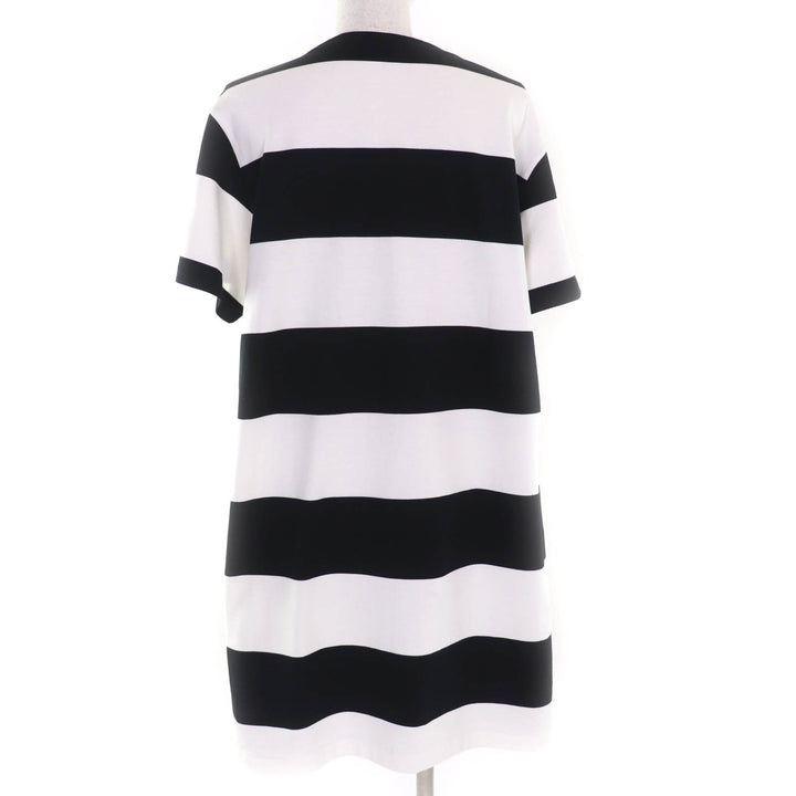 極美品★LOUIS VUITTON ルイヴィトン 23SS 1AAUOX コットン100％ デニムモノグラムポケット　 Tシャツ ワンピースMサイズ相当 正規品