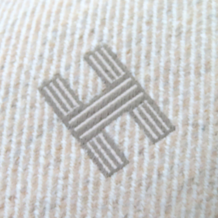未使用品△HERMES エルメス ブリッド ア ブラック PM オ カレ ウール100% セーグル シルバー金具 セリエボタン ハンドバッグ ポーチ 仏製