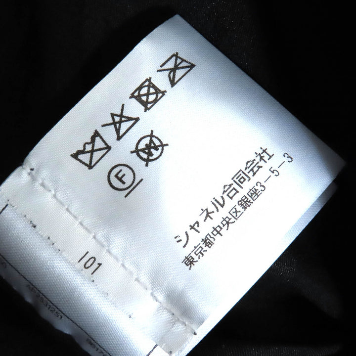美品△CHANEL シャネル 24AW P77394 ココネージュ ココボタン 裾フレアジップ ジャンプスーツ オーバーオール サロペット 黒 34 正規品