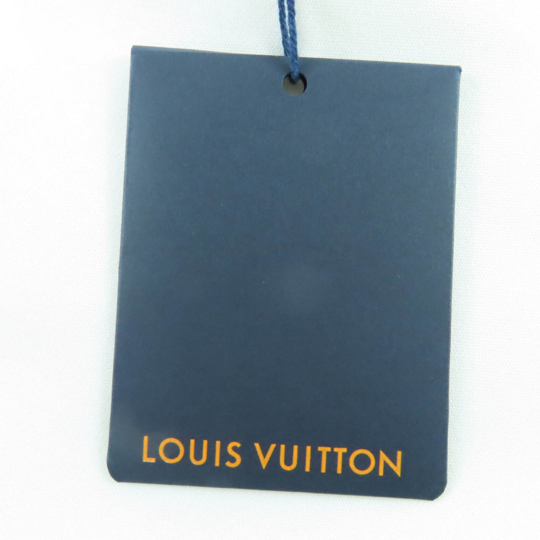 未使用品☆LOUIS VUITTON ルイヴィトン 24SS コットン LV スノーフレークスウェットシャツ ホワイト S イタリア製 正規品 レディース