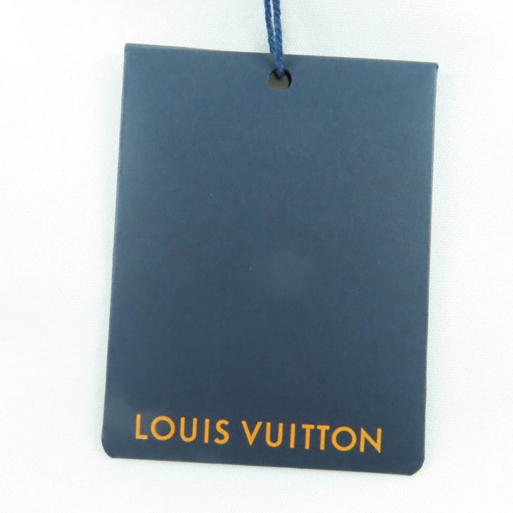 未使用品☆LOUIS VUITTON ルイヴィトン 24SS コットン LV スノーフレークスウェットシャツ ホワイト S イタリア製 正規品 レディース