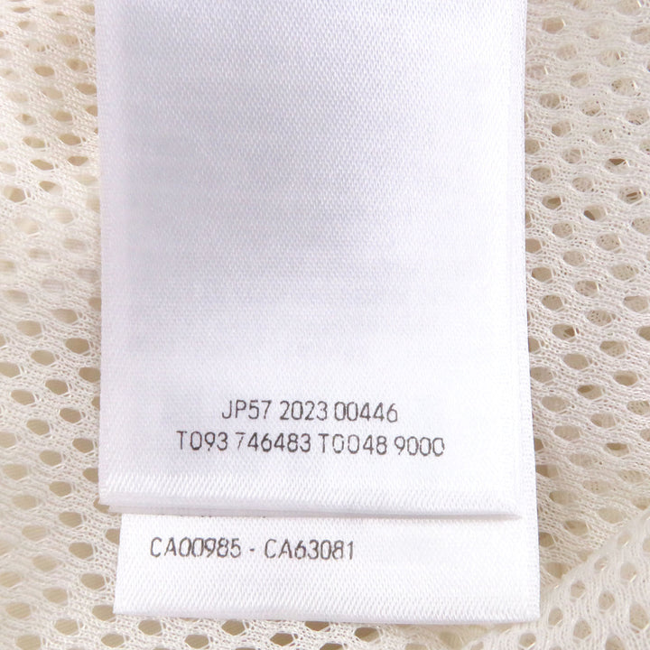 極美品□BALENCIAGA バレンシアガ 23SS 746483 3B SPORTS ICON TRACKSUIT トラックジャケット ブルゾン アイボリー XS 伊製 正規品