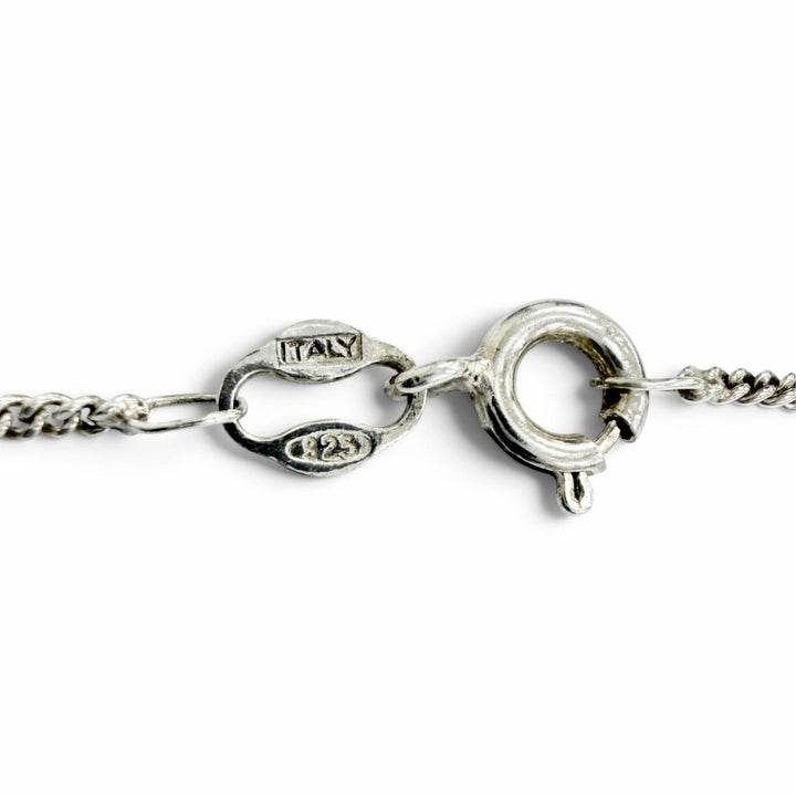 極美品△TIFFANY&amp;Co. ティファニー ヴィンテージ TRY GOD トップ STERLING SILVER ネックレス アクセサリー シルバー 重量3.49g オススメ
