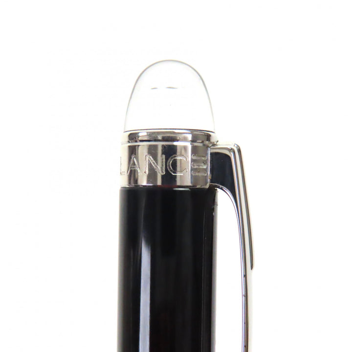 美品▼MONTBLANC モンブラン スターウォーカー ホワイトスター ツイスト式 ボールペン ブラック シルバー ドイツ製 メンズ 筆記確認済み