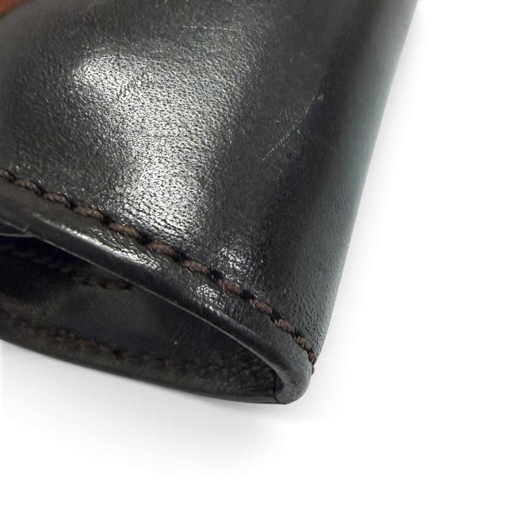 美品□WILDSWANS ワイルドスワンズ CYLINDER-S レザー サドルプルアップ 旧ロゴ ペンケース ペンポーチ ブラック メンズ レディース