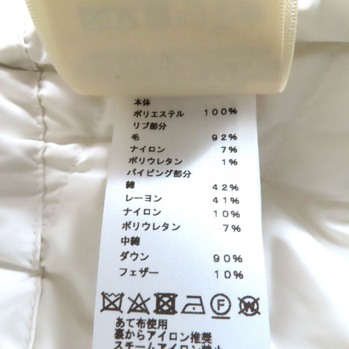 未使用品★HERMES エルメス 24AW 4H0169DR ポケッタブル セリエラバーパッチ付 ZIP UP ダウンベスト 34 ハンガー・ガーメント付 正規品
