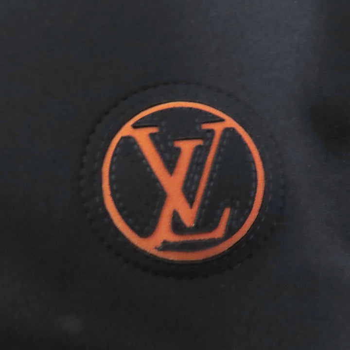 未使用品◇LOUIS VUITTON ルイヴィトン 23SS ヴィヴィドトリムロングスリーブトップ クロップド トップス ブラック 34 イタリア製 正規品